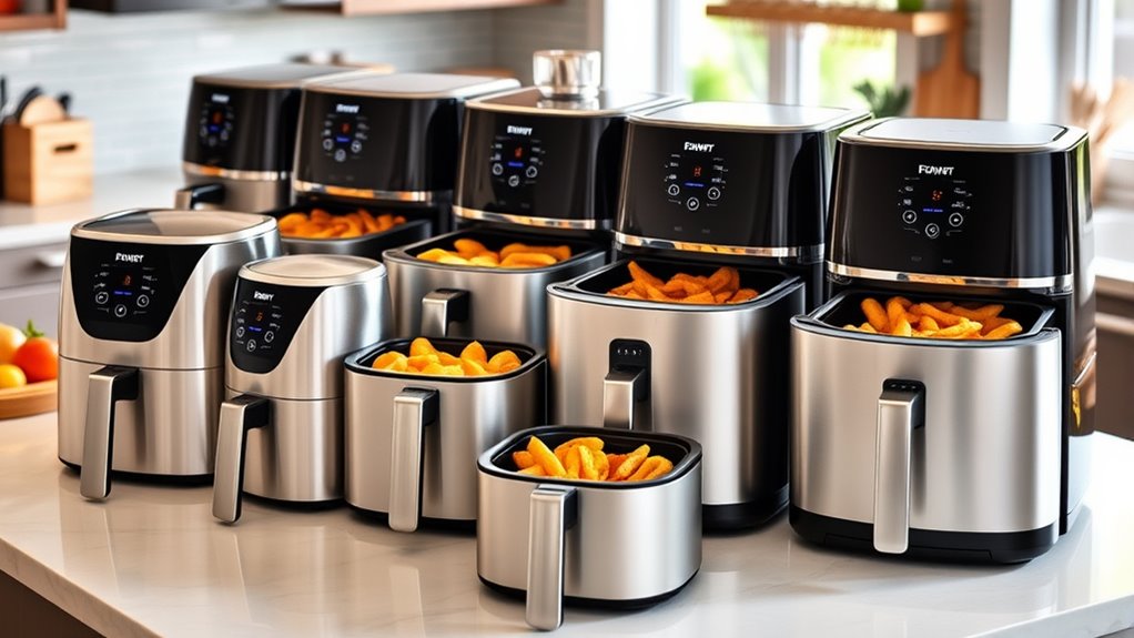 large family air fryer options