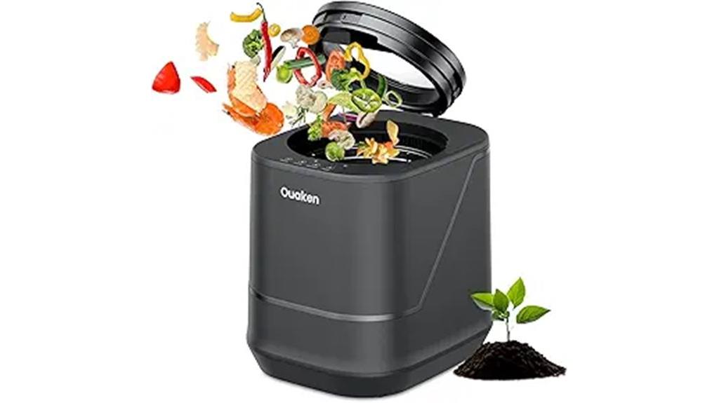 silent 4l odorless kitchen compost