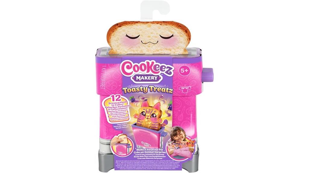 toaster plush toy novelty