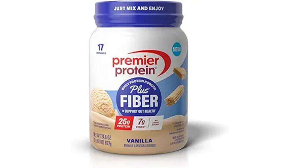 vanilla protein fiber powder