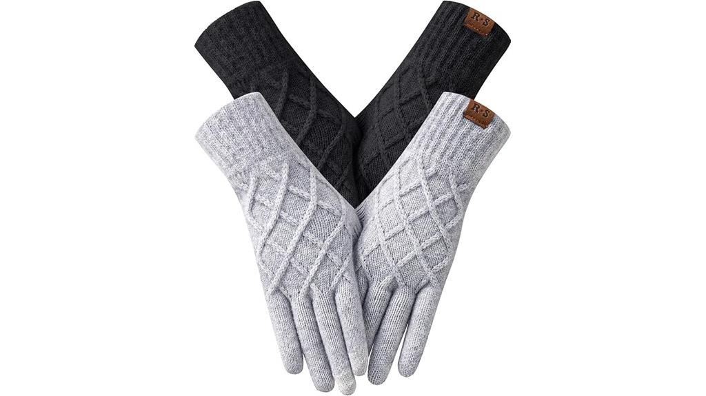 winter touchscreen gloves