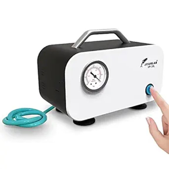 JOANLAB 10L/min Vacuum Diaphragm Pump with Tube
