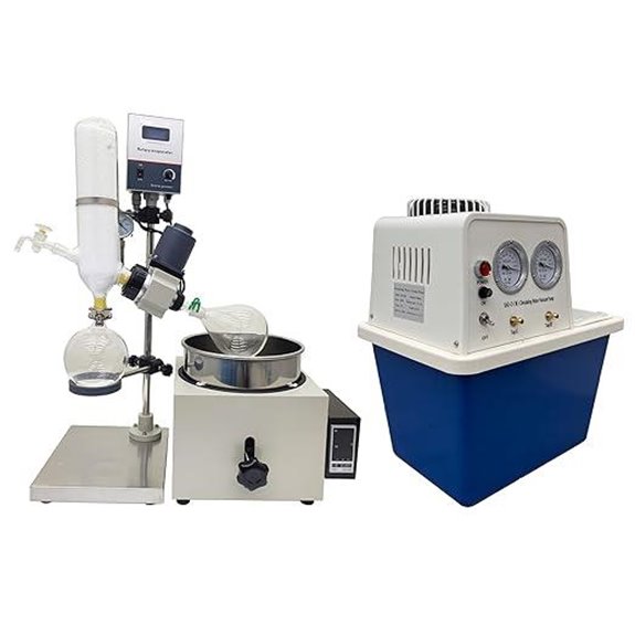 TECHTONGDA 110V Rotary Evaporator with Pump