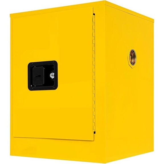 12-Gallon Fire-Resistant Hazardous Materials Storage Cabinet
