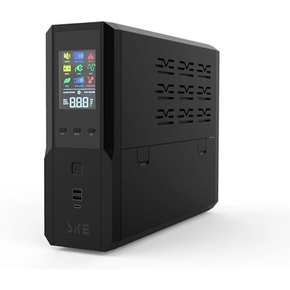 SKE 1500VA Small UPS Battery Backup & Surge Protector