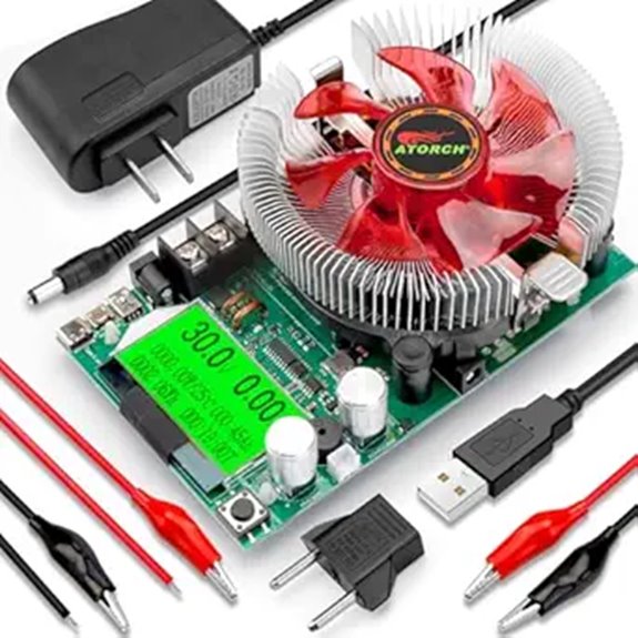 MakerHawk Electronic Load Tester 150W 20A