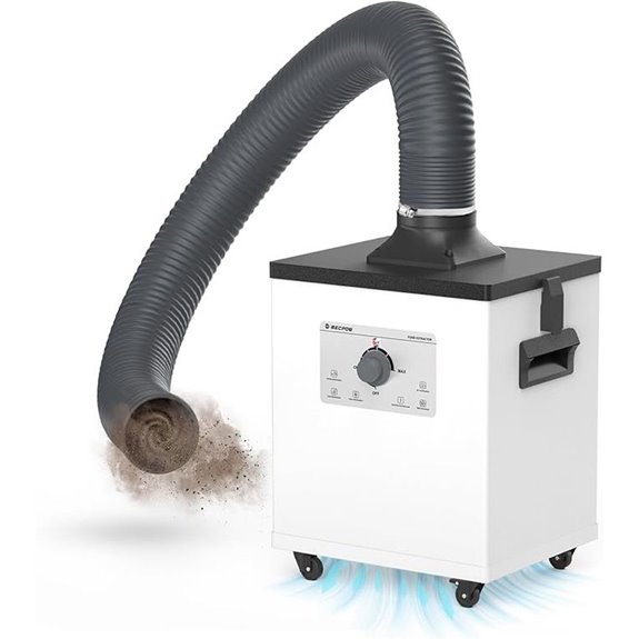 Mecpow 150W Fume Extractor with 3-Layer Filtration
