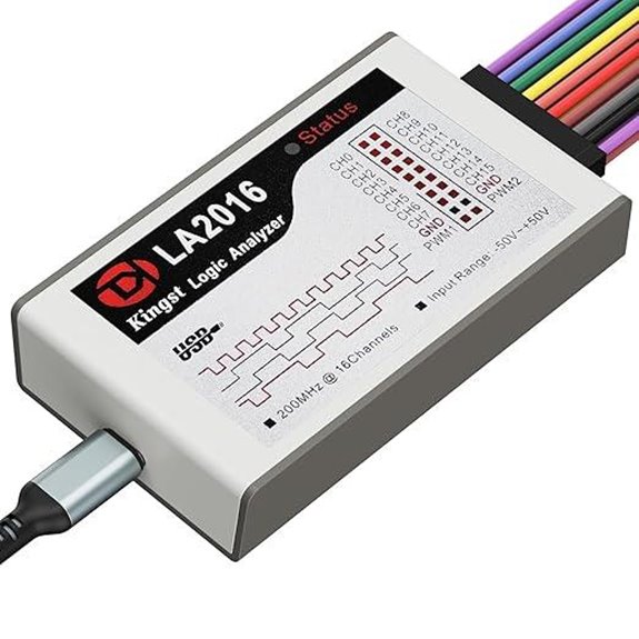 USB Logic Analyzer LA2016 16-Channel 200MHz