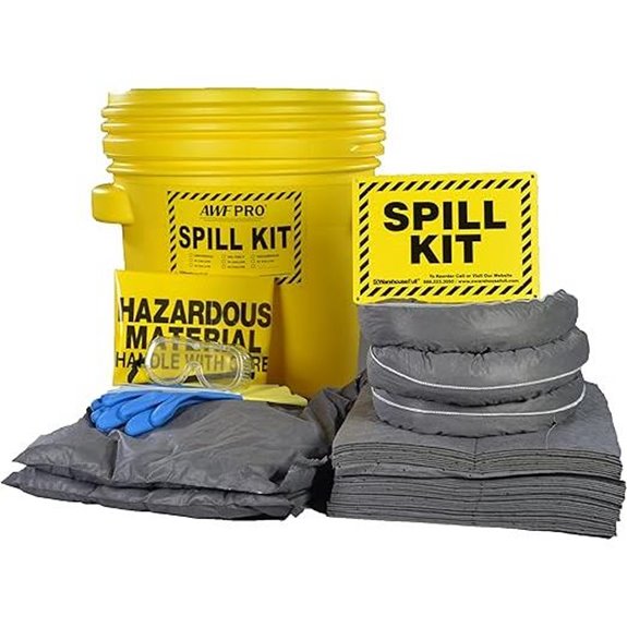 AWF PRO 20-Gallon Spill Kit with Accessories