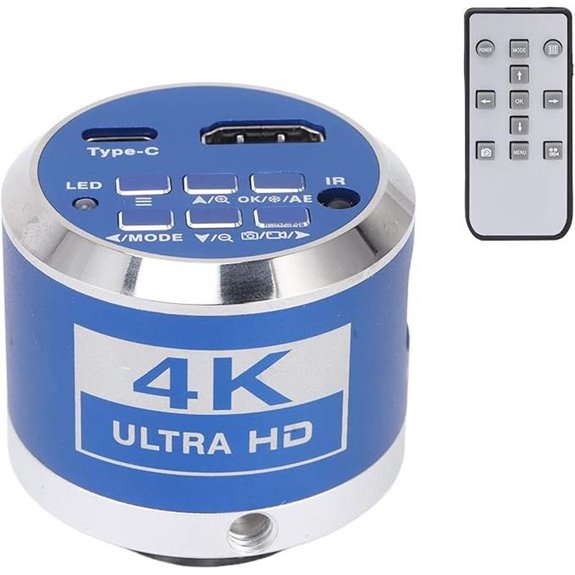 BTER 4K Digital Microscope Camera with Remote Control