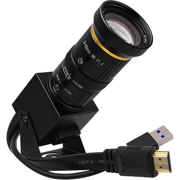 SVPRO 4K USB Streaming Webcam with Telephoto Lens