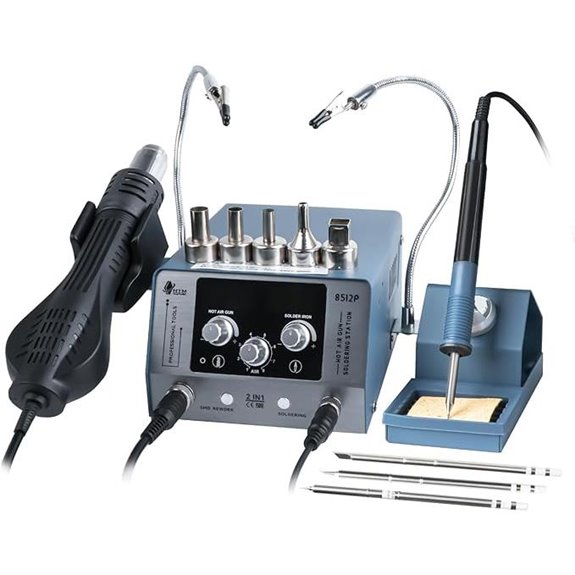 HengTianMei 720W Soldering Station with Tips and Nozzles