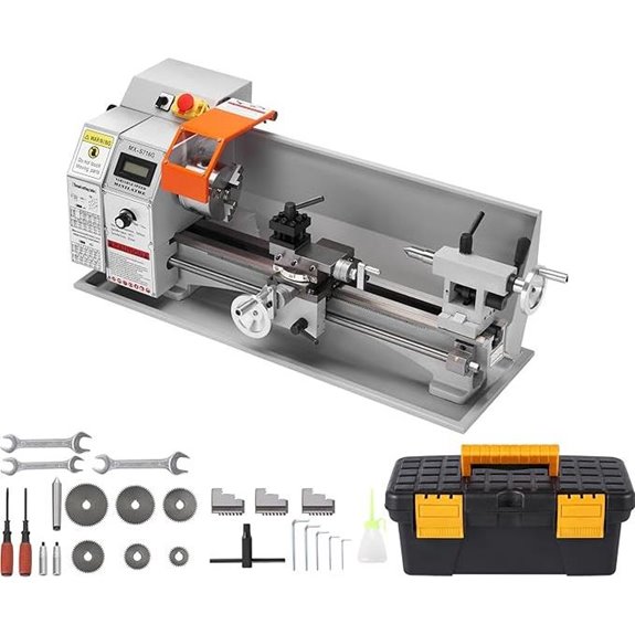 VEVOR 7x16 Metal Lathe Machine with Chuck