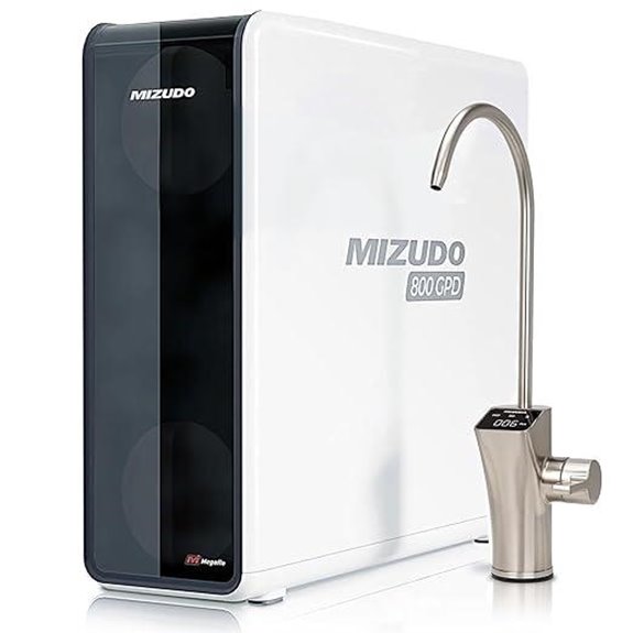 MIZUDO 800GPD Tankless Reverse Osmosis System