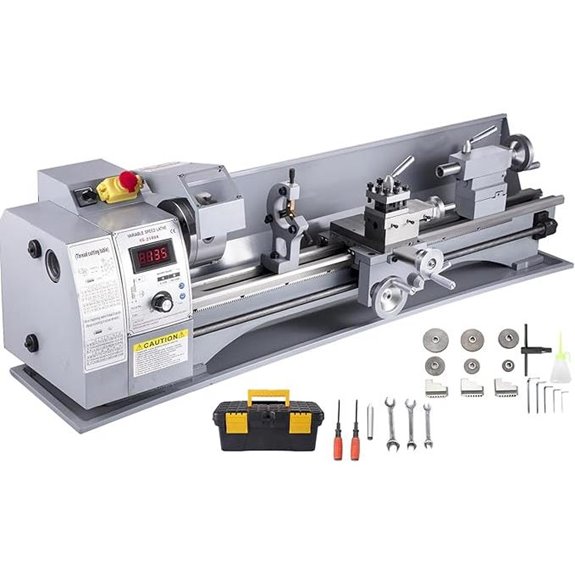 VEVOR Metal Lathe 8.26x28.3 750W Variable Speed