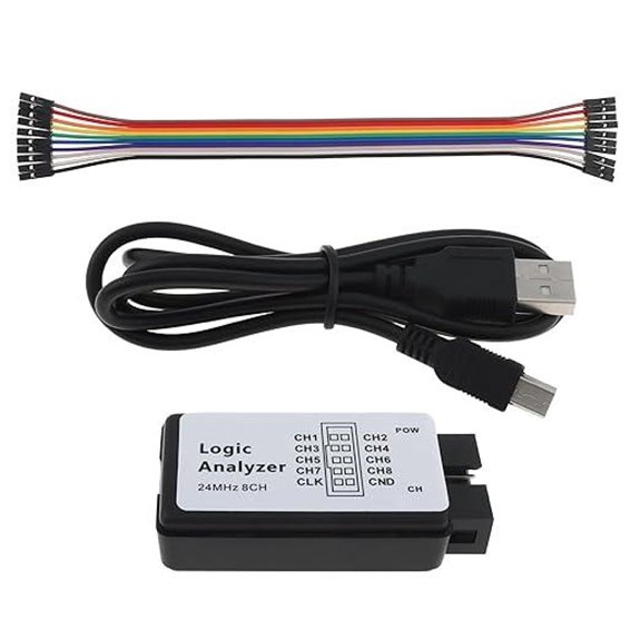 USB Logic Analyzer 8-Channel 24MHz for Arduino and FPGA