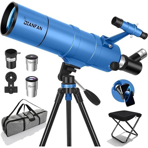 Dianfan 90mm Aperture Astronomical Telescope for Adults