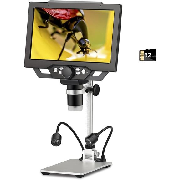 Koolertron 9-inch LCD Digital Microscope with Stand