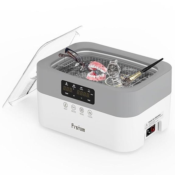 3L Ultrasonic Jewelry Cleaner with Adjustable Settings