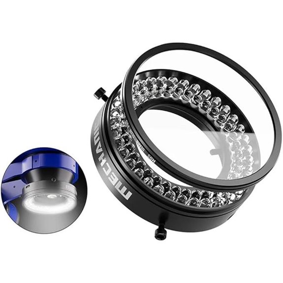 Microscope Ring Light with 72 LED Adjustable Source