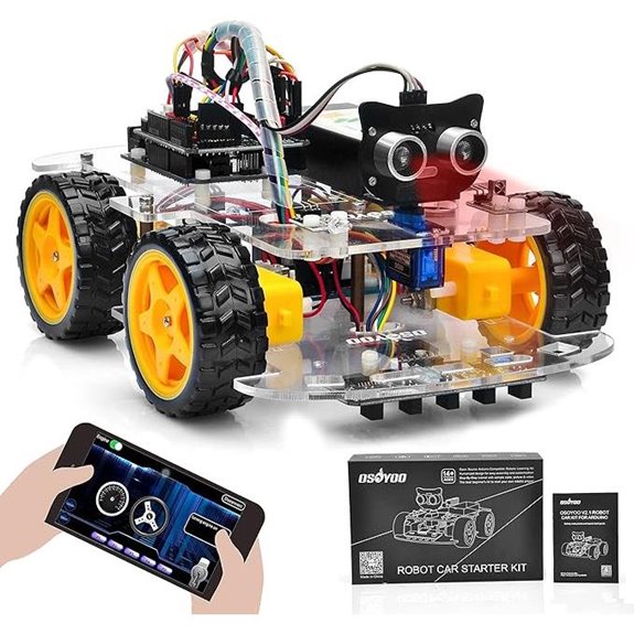 OSOYOO Arduino Robot Car Starter Kit for STEM