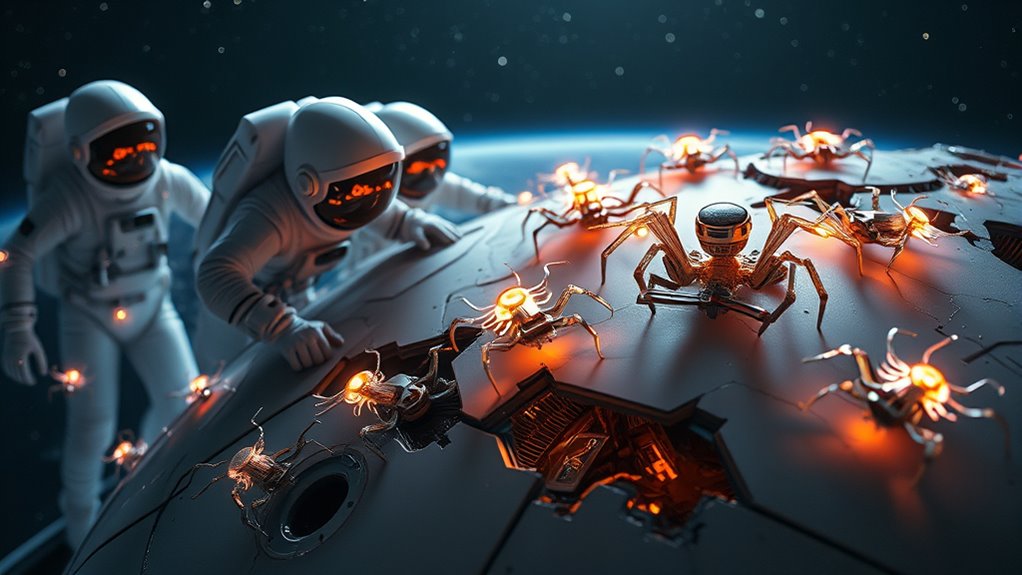 autonomous nanomachines for inspection