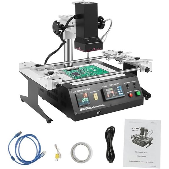 IR6500 BGA Rework Station with Temperature Control