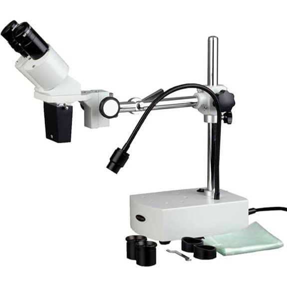 AmScope SE400-Z Binocular Stereo Microscope with LED