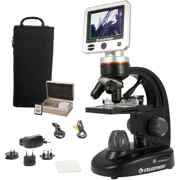 Celestron LCD Digital Microscope II with 5MP Camera