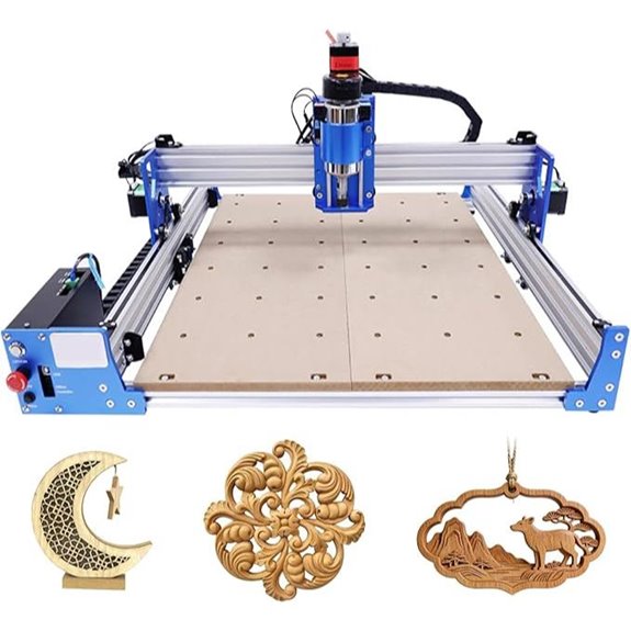 4040 CNC Machine Kit with 100W Engraving Router