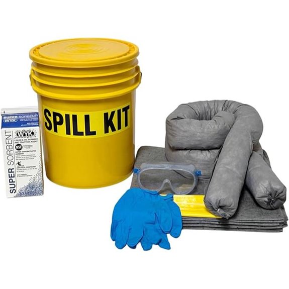 Universal Spill Kit with Absorbents and Pads