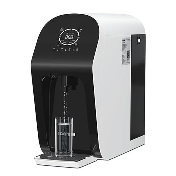 ICEPURE 4-Stage Countertop Reverse Osmosis Water Filter