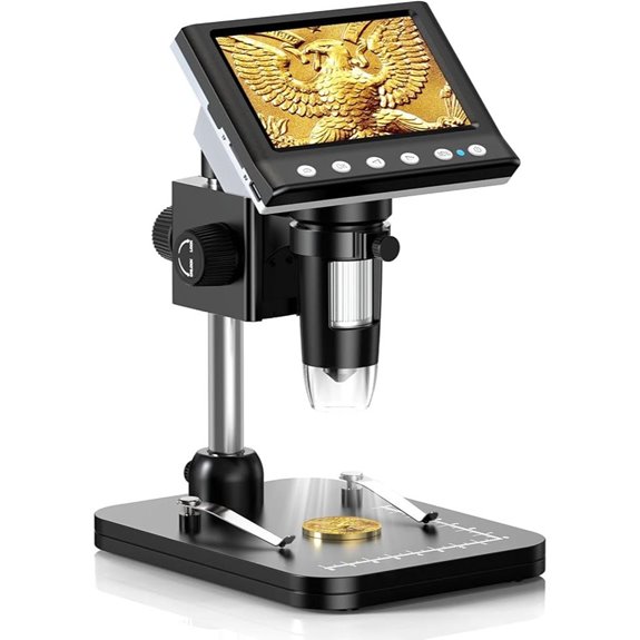4.3 Inch LCD Digital Coin Microscope with USB Magnifier