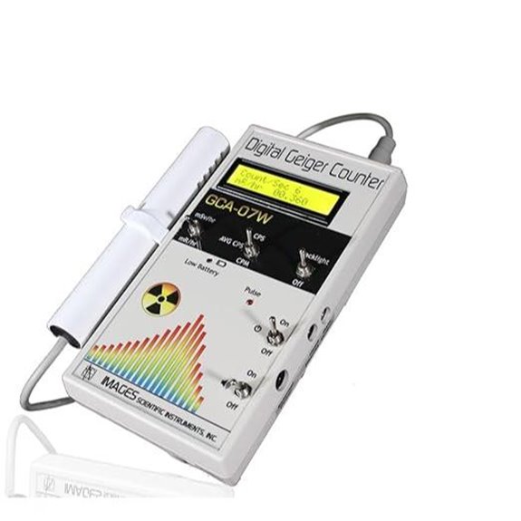 Geiger Counter Digital Model GCA-07W with Probe