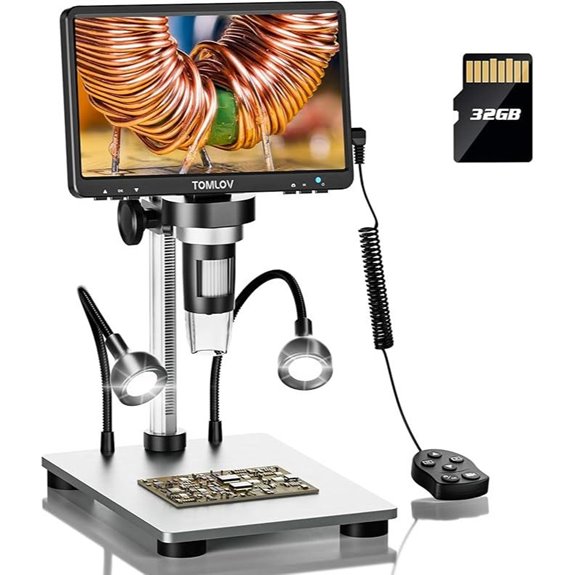 TOMLOV DM9 7 Digital Microscope (1080P 1200X)