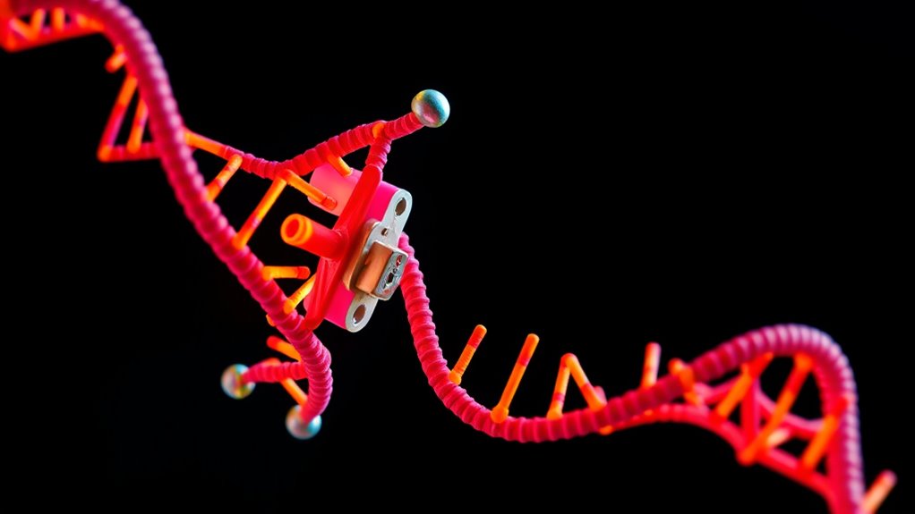 dna based mechanical movement control