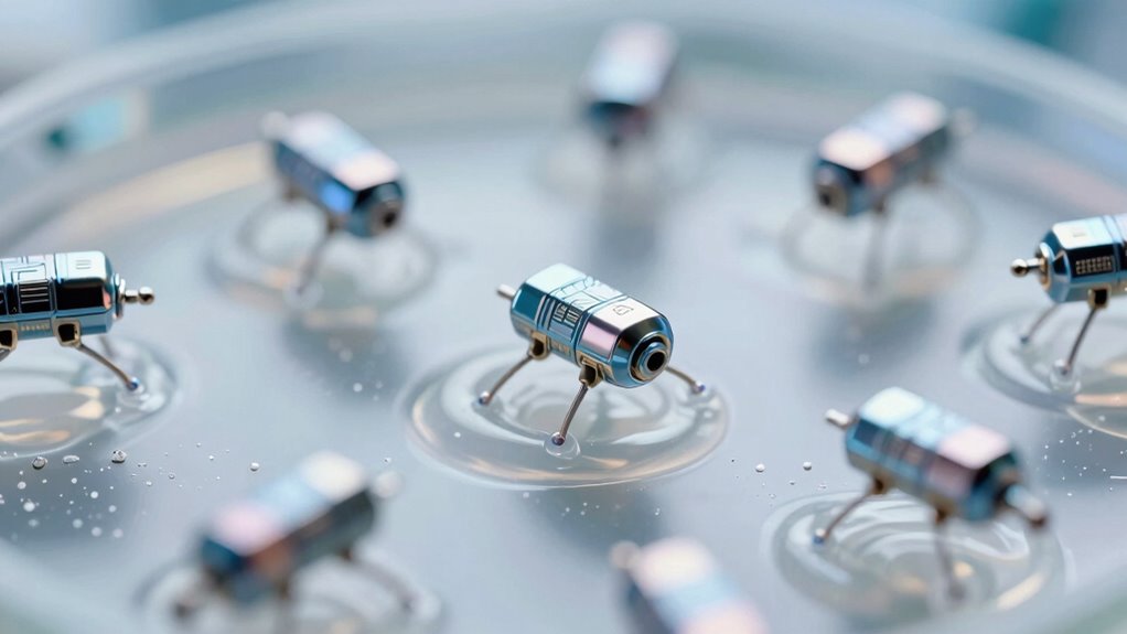 early nanorobots capabilities