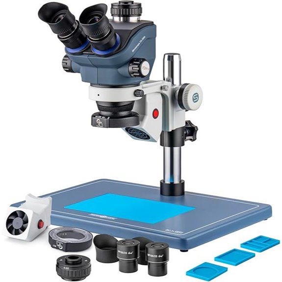 Kaisi Trinocular Stereo Microscope for Electronics Repair