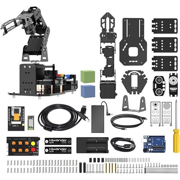 Robotic Arm with Arduino 5DOF STEM Educational Kit