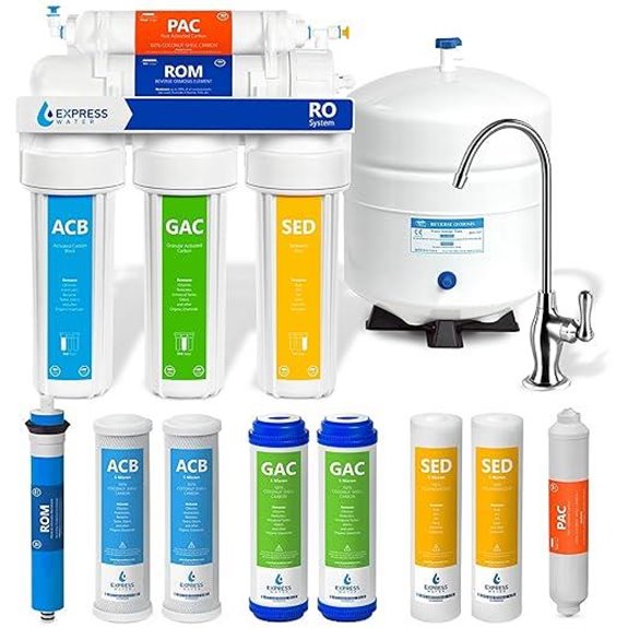 Express Water 5-Stage Reverse Osmosis Water Filter System