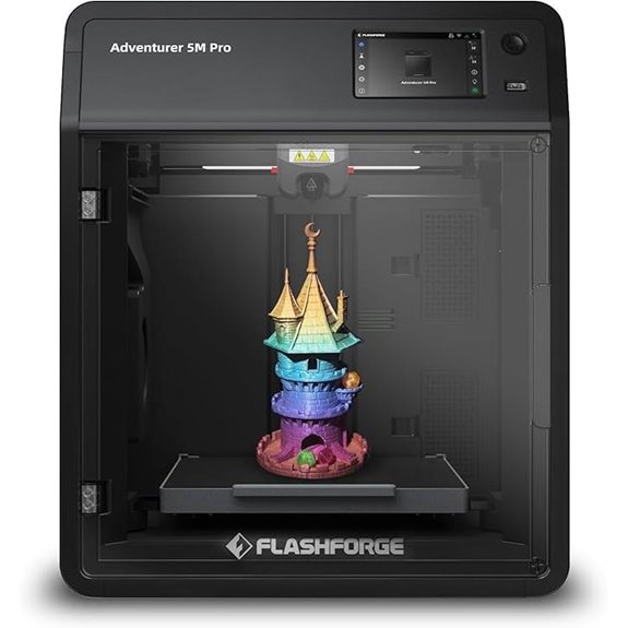 FLASHFORGE Adventurer 5M Pro 3D Printer with Auto Printing