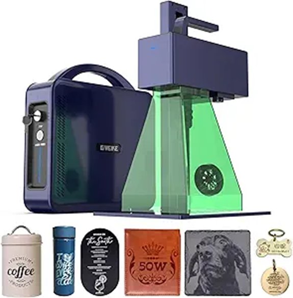 GWEIKE G2 Max 50W Fiber Laser Engraver