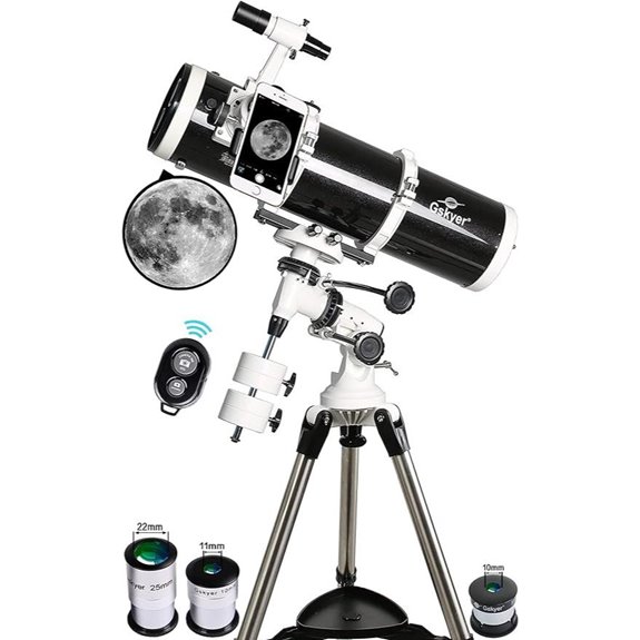 Gskyer 130EQ Reflector Telescope with German Technology