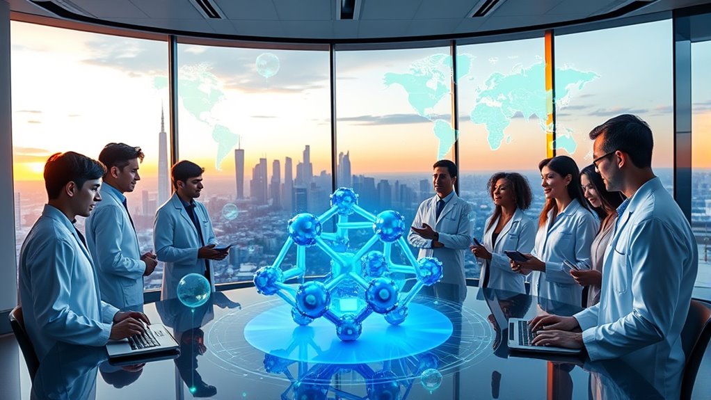 global nanotech collaboration networks