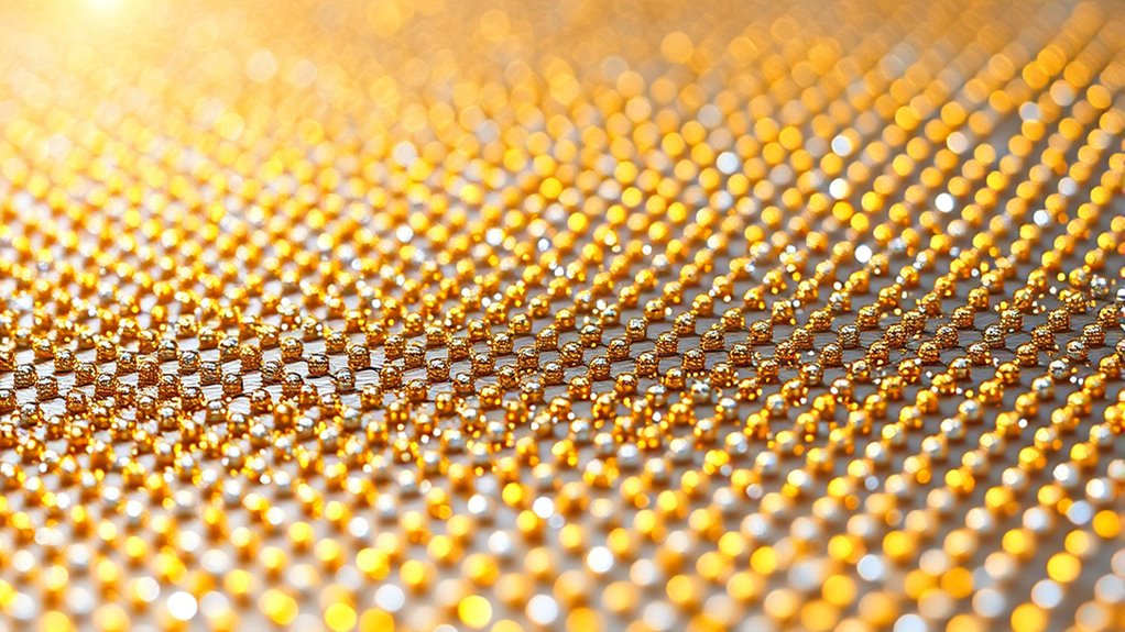 gold silver bimetallic layers