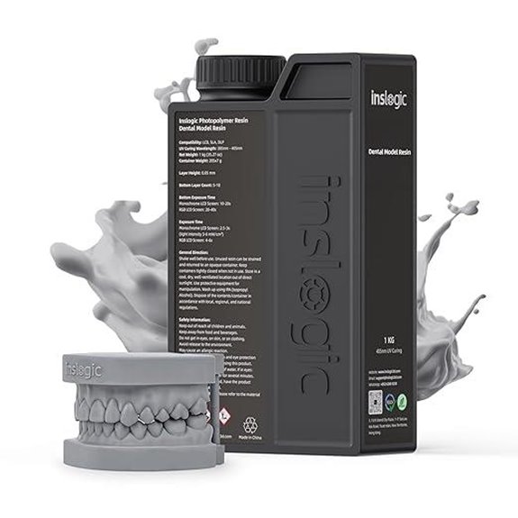 Inslogic Dental 3D Printer Resin 1kg Gray