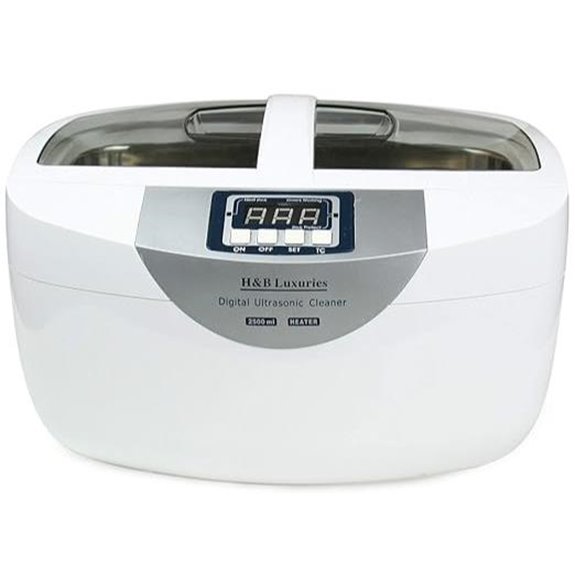 Industrial Ultrasonic Cleaner with Heater and 2.5L Capacity