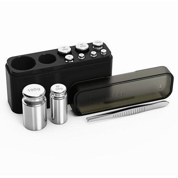 Calibration Weights 210g 9-Piece High Precision Kit