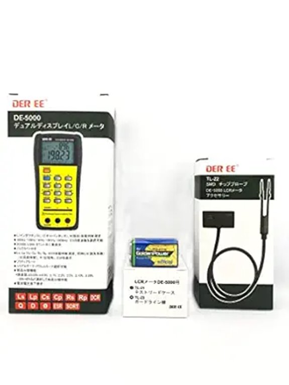 De-5000 High Accuracy Handheld LCR Meter with Tl-21 Tl-22