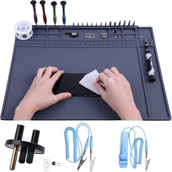 Premium Heat-Resistant Anti-Static Soldering Mat